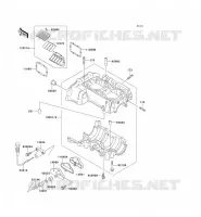CRANKCASE(S) voor Kawasaki JET SKI 750 ZXI 1997