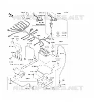ELECTRIC EQUIPMENT voor Kawasaki JET SKI 750 ZXI 1997