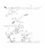HANDLEBAR voor Kawasaki JET SKI 750 ZXI 1997