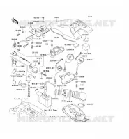 METERS voor Kawasaki JET SKI 750 ZXI 1997