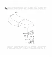 SEAT voor Kawasaki JET SKI 750 ZXI 1997