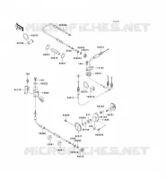 CABLES voor Kawasaki JET SKI SUPER SPORT XI 1996