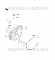 ENGINE COVERS voor Kawasaki JET SKI SUPER SPORT XI 1996