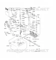 FUEL TANK voor Kawasaki JET SKI SUPER SPORT XI 1996
