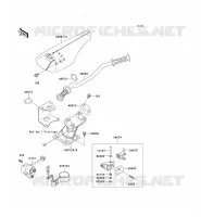 HANDLEBAR voor Kawasaki JET SKI SUPER SPORT XI 1996