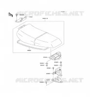 SEAT voor Kawasaki JET SKI SUPER SPORT XI 1996