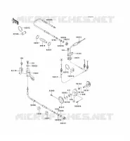 CABLES voor Kawasaki JET SKI SUPER SPORT XI 1997