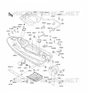 COVER voor Kawasaki JET SKI SUPER SPORT XI 1997