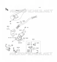 HANDLEBAR voor Kawasaki JET SKI SUPER SPORT XI 1997