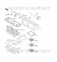 HEAT SHIELD voor Kawasaki JET SKI SUPER SPORT XI 1997
