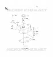 OIL TANK voor Kawasaki JET SKI SUPER SPORT XI 1997