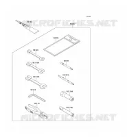 TOOL voor Kawasaki JET SKI SUPER SPORT XI 1997