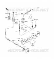 CABLES voor Kawasaki JET SKI XI SPORT 1999