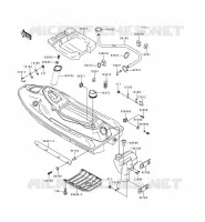 COVER voor Kawasaki JET SKI XI SPORT 1999