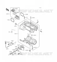CRANKCASE(S) voor Kawasaki JET SKI XI SPORT 1999