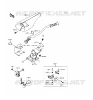 HANDLEBAR voor Kawasaki JET SKI XI SPORT 1999