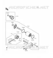 STARTER MOTOR voor Kawasaki JET SKI XI SPORT 1999