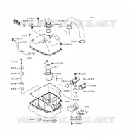 WATER TANK voor Kawasaki JET SKI XI SPORT 1999