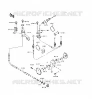 CABLES voor Kawasaki JET SKI XI SPORT 1999