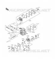 CARBURETOR PARTS voor Kawasaki JET SKI XI SPORT 1999