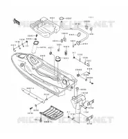 COVER voor Kawasaki JET SKI XI SPORT 1999