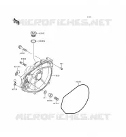 ENGINE COVERS voor Kawasaki JET SKI XI SPORT 1999