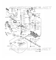 FUEL TANK voor Kawasaki JET SKI XI SPORT 1999