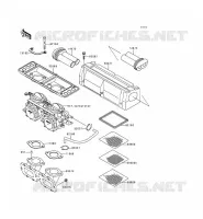 HEAT SHIELD voor Kawasaki JET SKI XI SPORT 1999
