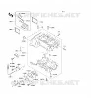 CRANKCASE(S) voor Kawasaki JET SKI SC 1992