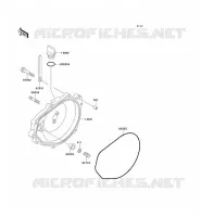 ENGINE COVERS voor Kawasaki JET SKI SC 1992
