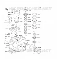 EXHAUST voor Kawasaki JET SKI SC 1992