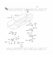 SEAT voor Kawasaki JET SKI SC 1992