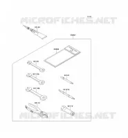 TOOL voor Kawasaki JET SKI SC 1992