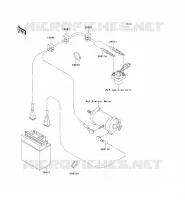 ELECTRIC EQUIPMENT voor Kawasaki JET SKI SC 1992