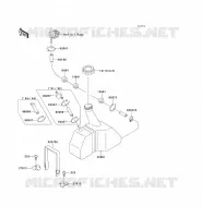 OIL TANK voor Kawasaki JET SKI SC 1992