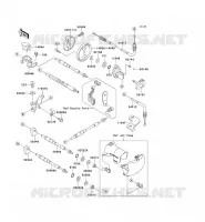 CABLES voor Kawasaki JET SKI SC 1995
