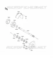 DRIVE SHAFT voor Kawasaki JET SKI SC 1995