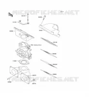 HEAT SHIELD voor Kawasaki JET SKI SC 1995