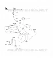 OIL TANK voor Kawasaki JET SKI SC 1995