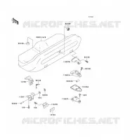 SEAT voor Kawasaki JET SKI SC 1995