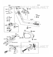 HANDLEBAR voor Kawasaki JET SKI 300SX 1990