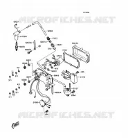 IGNITION SYSTEM voor Kawasaki JET SKI 300SX 1990