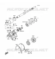 DRIVE SHAFT voor Kawasaki JET SKI 300SX 1991