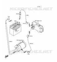 ELECTRIC EQUIPMENT voor Kawasaki JET SKI 300SX 1991