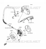 GENERATOR voor Kawasaki JET SKI 300SX 1991