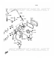 IGNITION SYSTEM voor Kawasaki JET SKI 300SX 1991