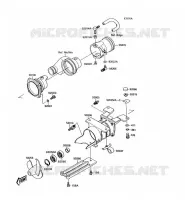 TURBINE voor Kawasaki JET SKI 300SX 1991