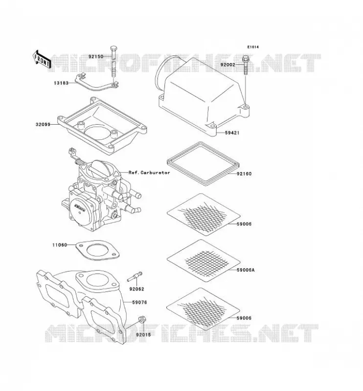 HEAT SHIELD Kawasaki JET SKI 750 1994 JET SKI 750 SX  JS750-A3