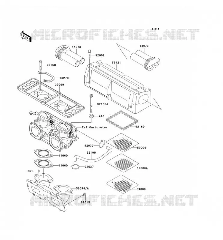 HEAT SHIELD Kawasaki JET SKI 750 2000 JET SKI 750 SXI PRO  JS750-C3
