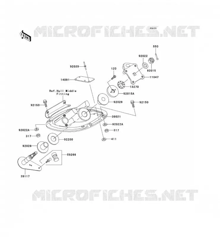 GRIP Kawasaki JET SKI 1200 2002 JET SKI 1200 STX-R  JT1200-A1
